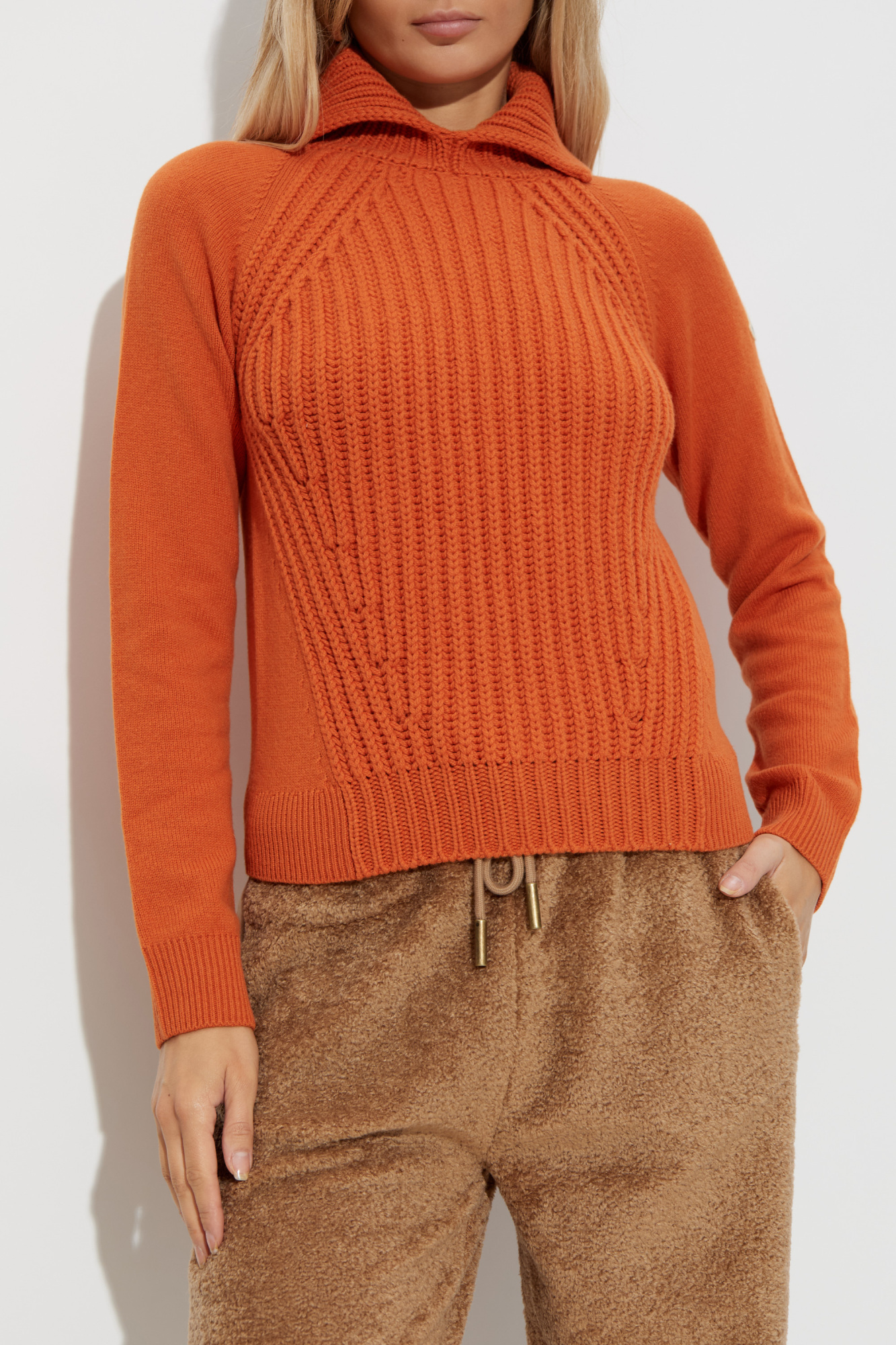 Moncler Sweater with collar | Women's | Vitkac